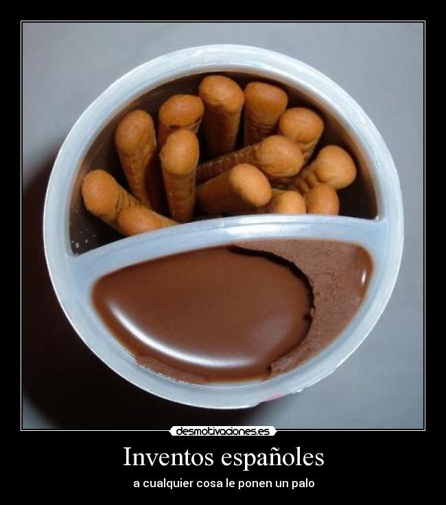 Inventos españoles - a cualquier cosa le ponen un palo