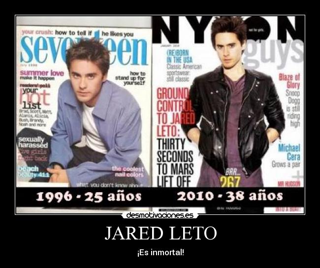 JARED LETO - ¡Es inmortal!