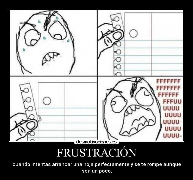 FRUSTRACIÓN - 