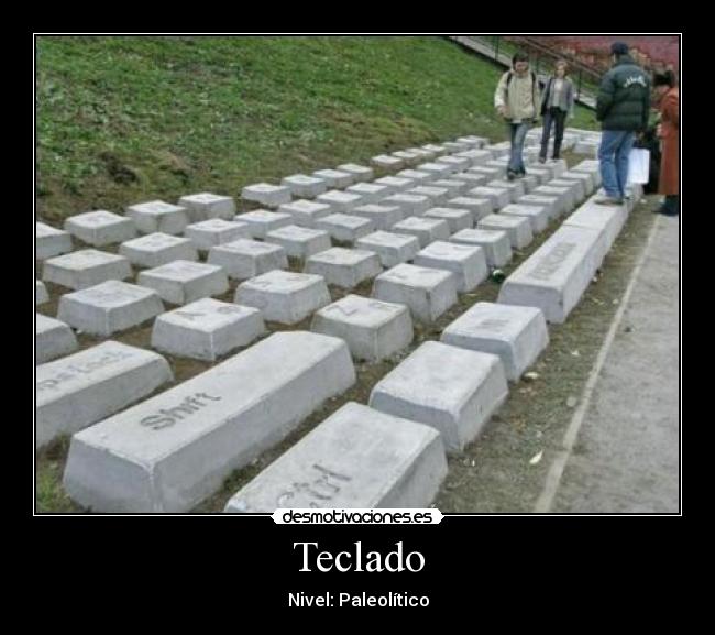Teclado - Nivel: Paleolítico