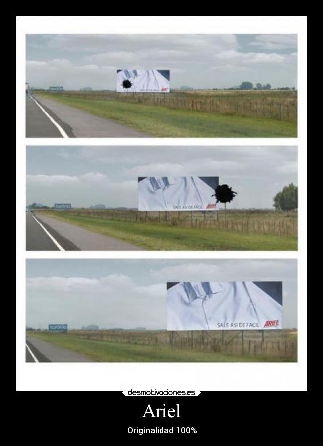 Ariel - Originalidad 100%