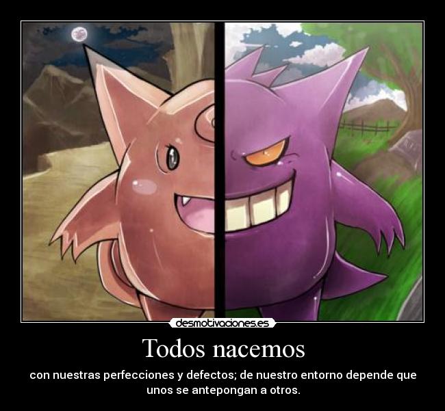 carteles ferdo gengar perfeccion desmotivaciones
