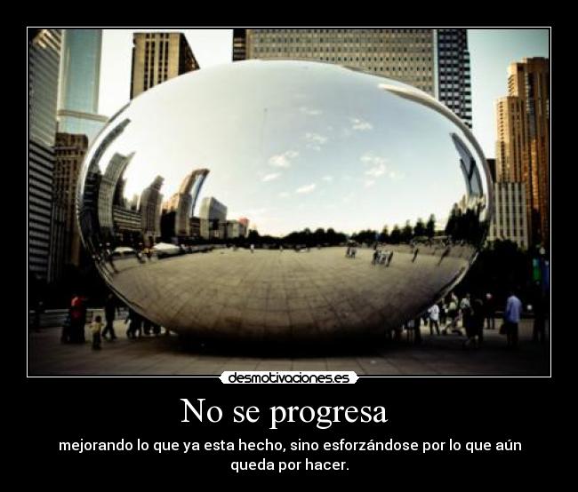 No se progresa  - 