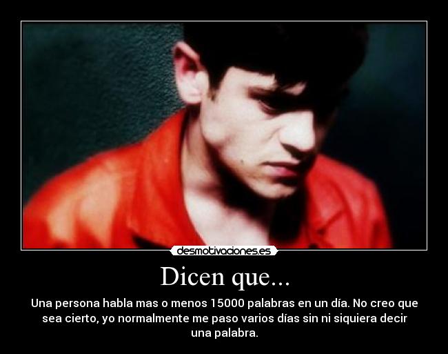 Dicen que... - 