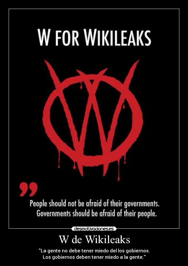 W de Wikileaks -