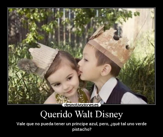 Querido Walt Disney -
