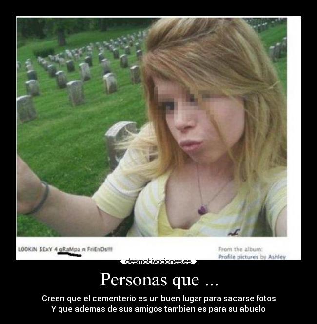 Personas que ... - 