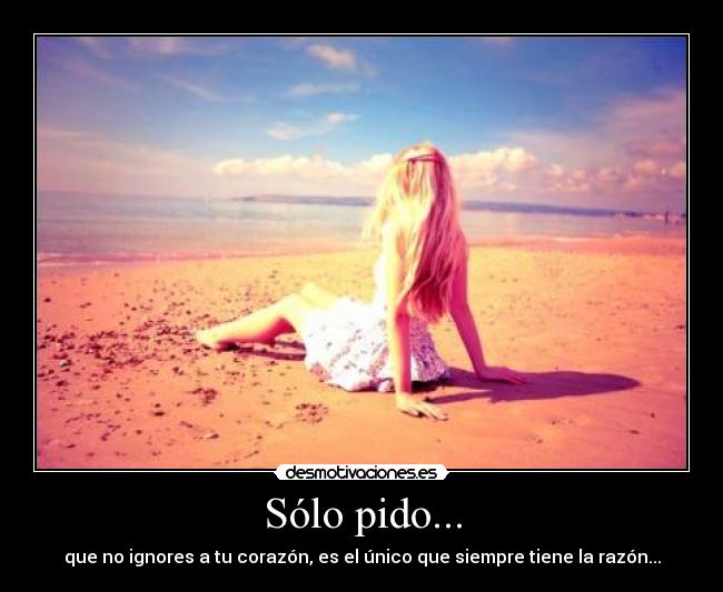 Sólo pido... - 