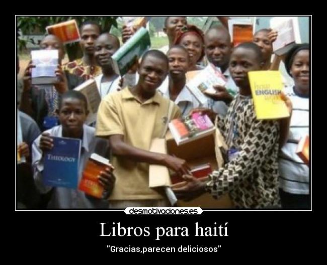 Libros para haití - 