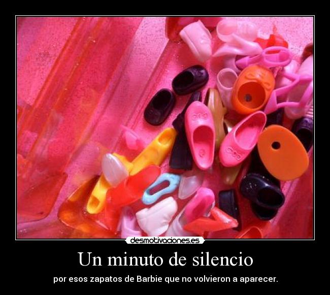 Un minuto de silencio -