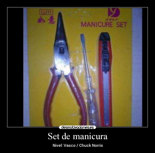 Set de manicura -