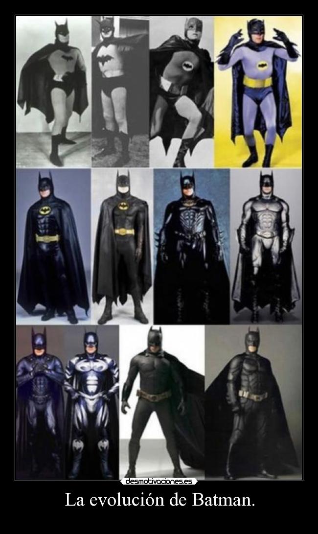 La evolución de Batman. - 