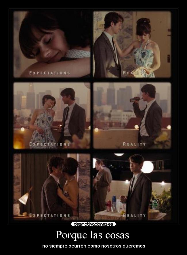 Porque las cosas -