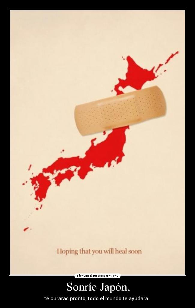 carteles japon tsunami terremoto desmotivaciones