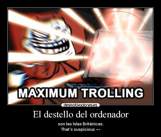 El destello del ordenador - 