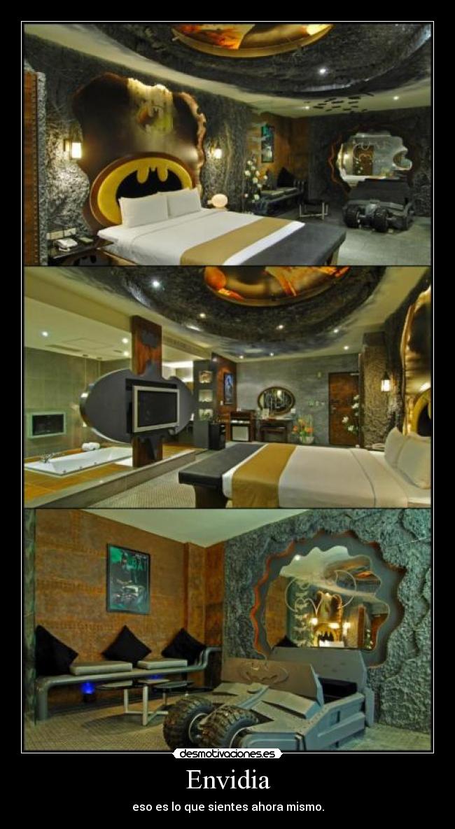 Envidia - eso es lo que sientes ahora mismo.