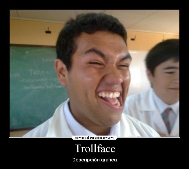 Trollface - Descripción grafica