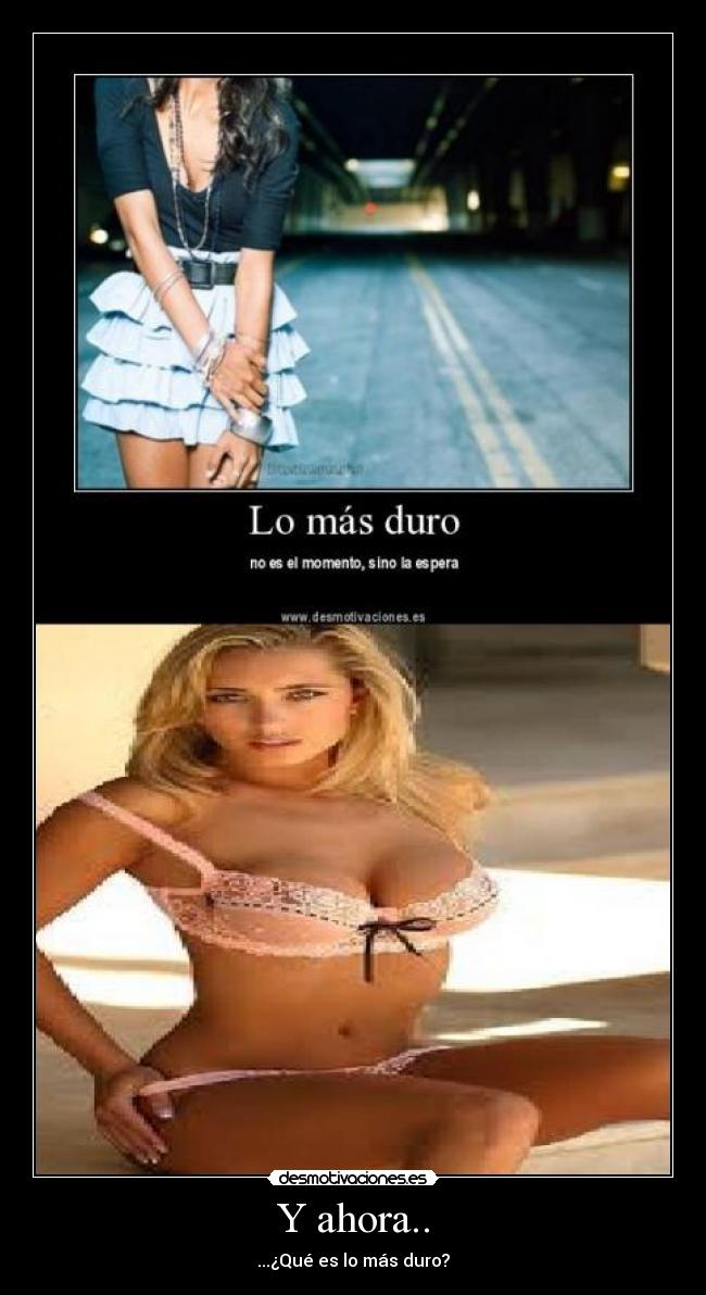 carteles sexy duro desmotivaciones