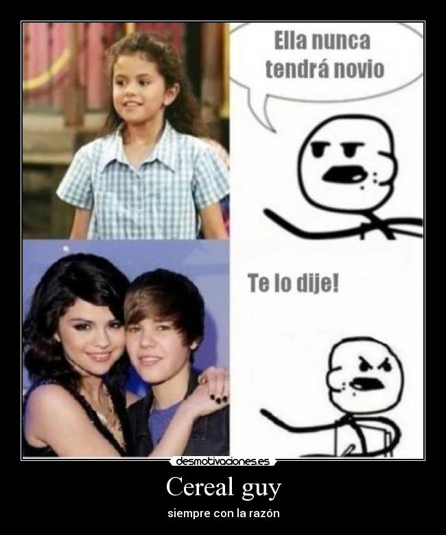 Cereal guy - siempre con la razón