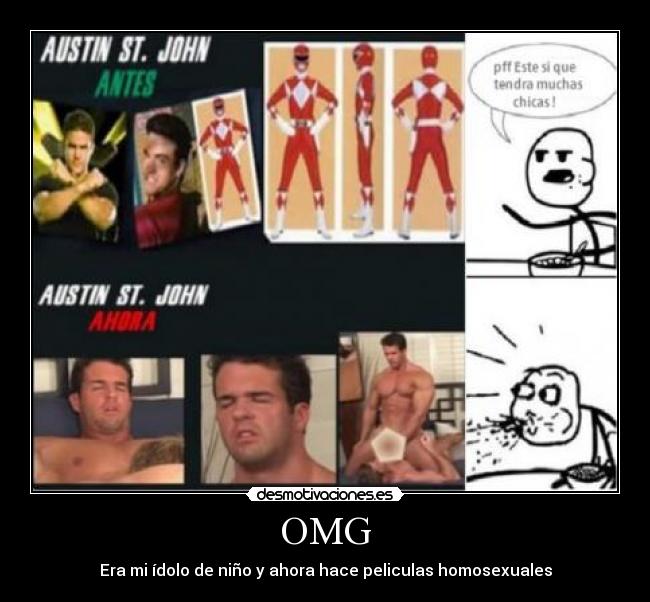 OMG - Era mi ídolo de niño y ahora hace peliculas homosexuales
