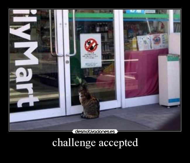 challenge accepted - 