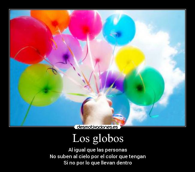 carteles los globos desmotivaciones