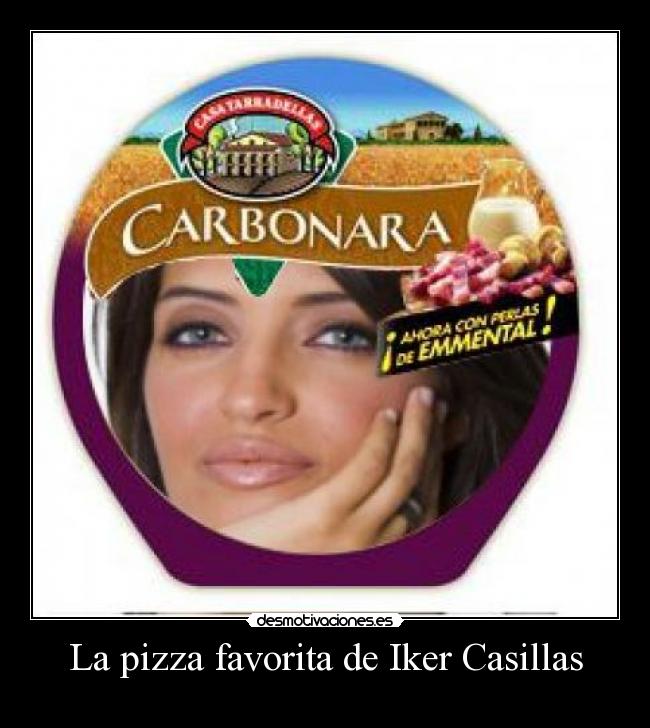 La pizza favorita de Iker Casillas - 