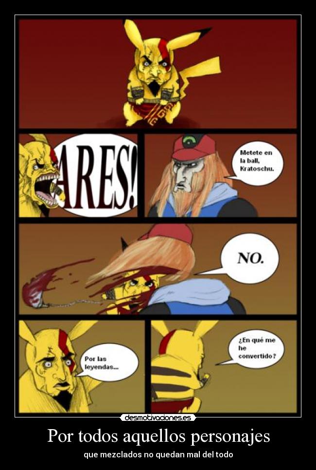 Por todos aquellos personajes -