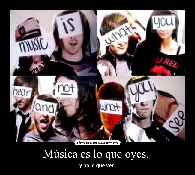 carteles musica musica desmotivaciones