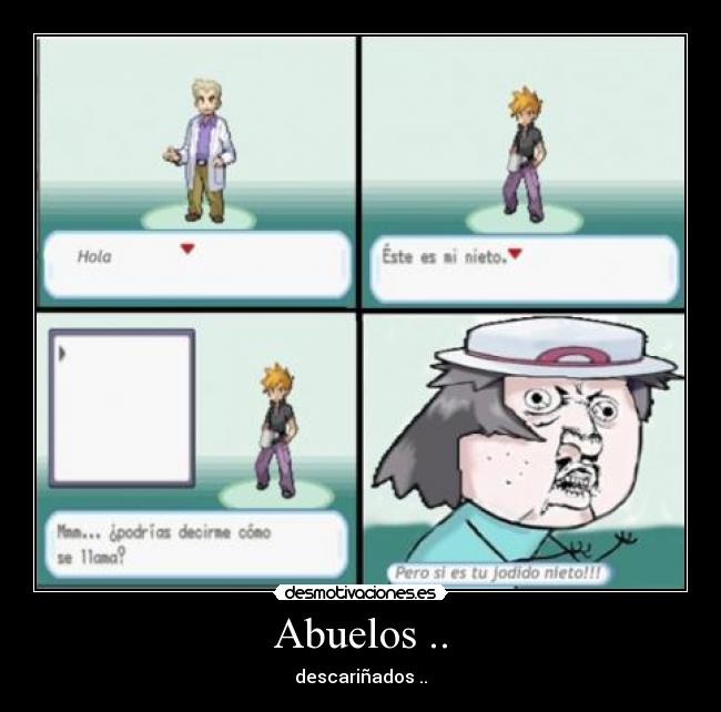 Abuelos .. - descariñados ..