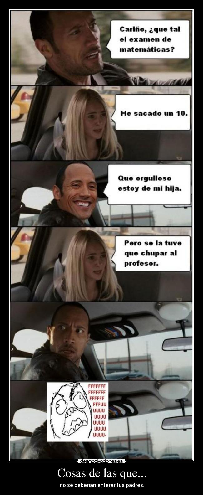 Cosas de las que... - no se deberian enterar tus padres.