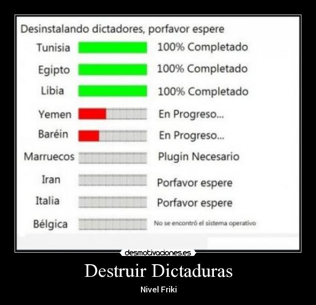 Destruir Dictaduras -