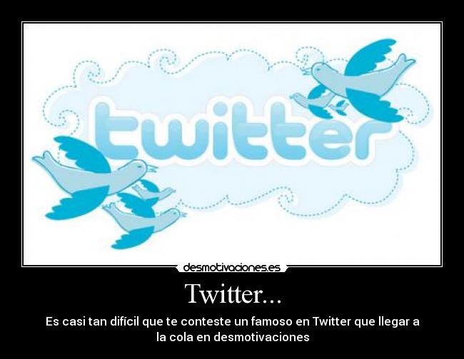 Twitter... -