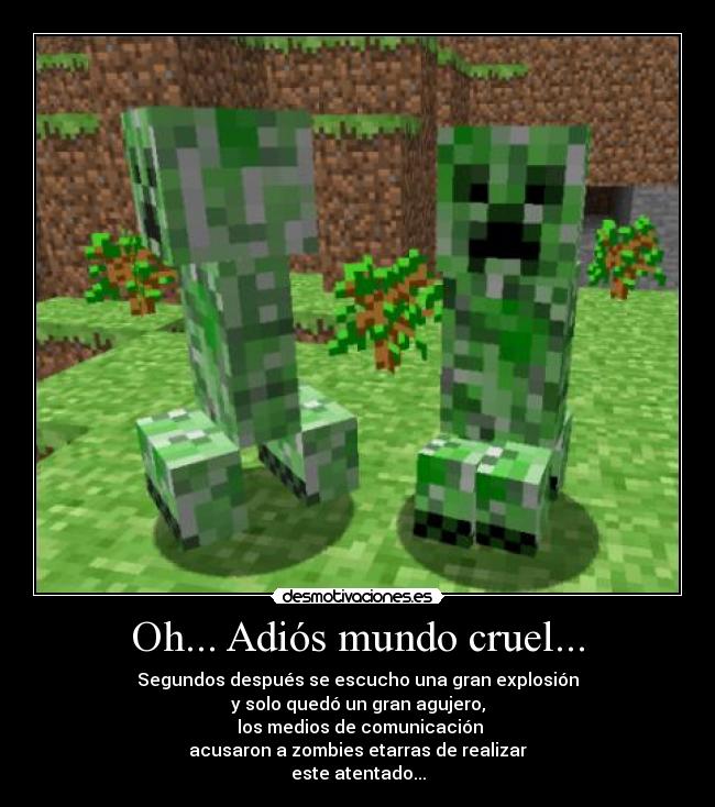Oh... Adiós mundo cruel... - 
