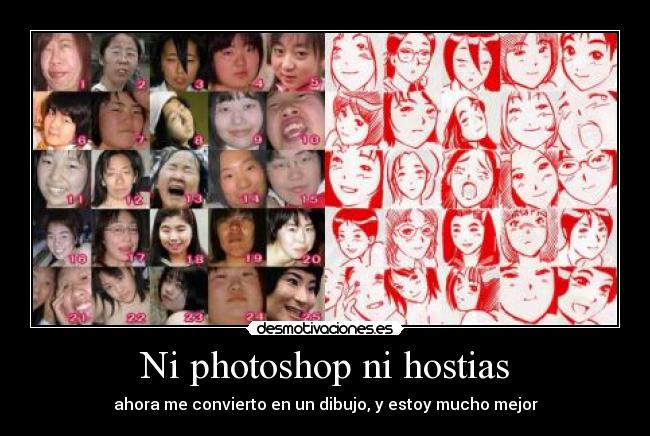 Ni photoshop ni hostias -
