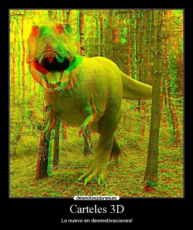 Carteles 3D -