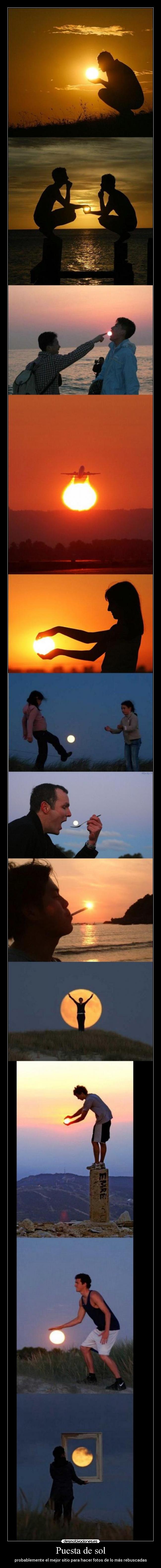 Puesta de sol -