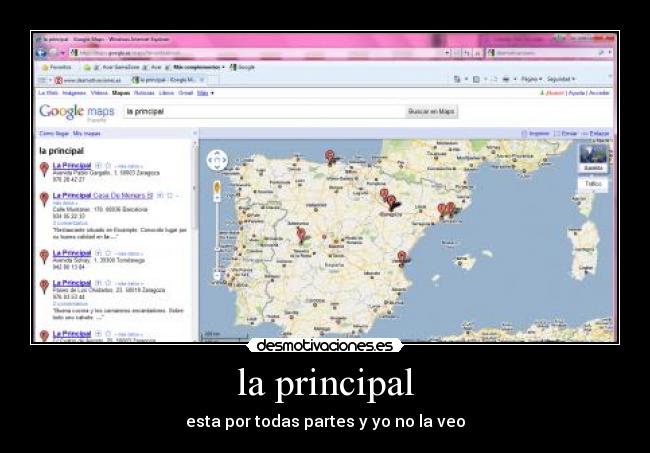 la principal -