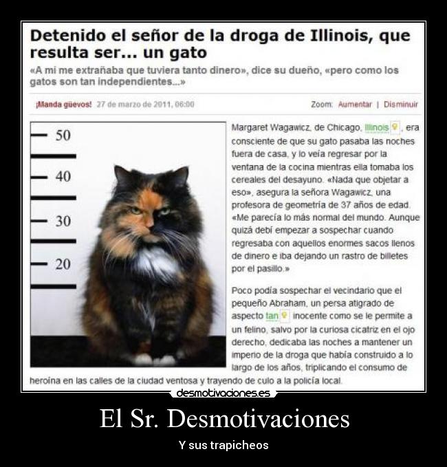 El Sr. Desmotivaciones -