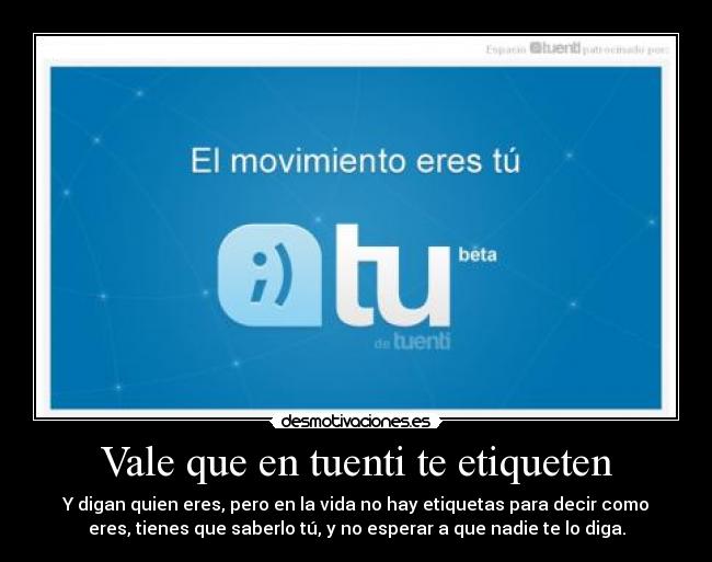 Vale que en tuenti te etiqueten - 