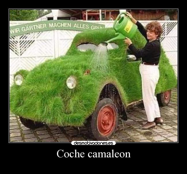 Coche camaleon -