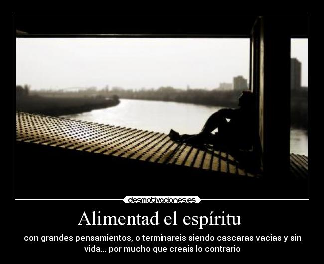 Alimentad el espíritu  - 