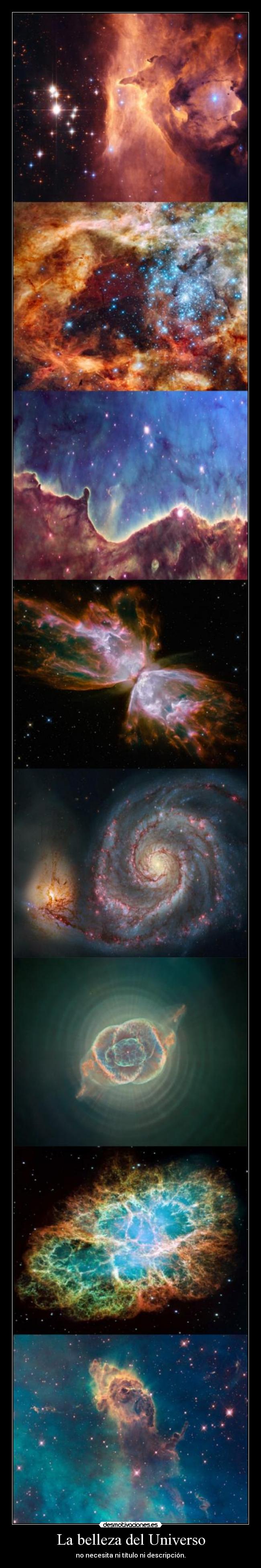 La belleza del Universo - 