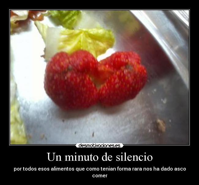 Un minuto de silencio -