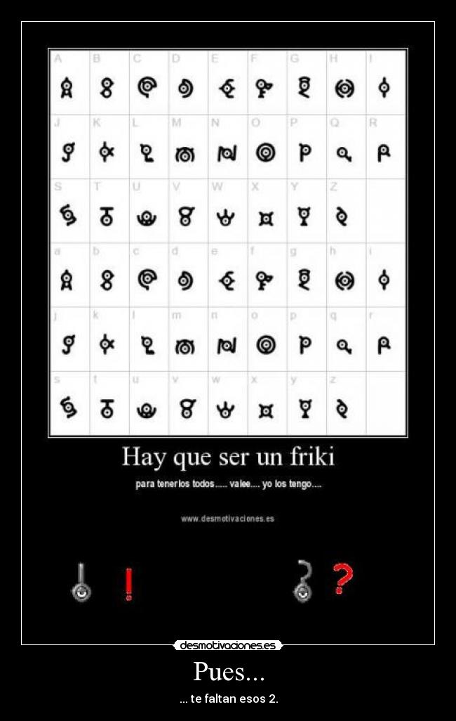 Pues... - ... te faltan esos 2.