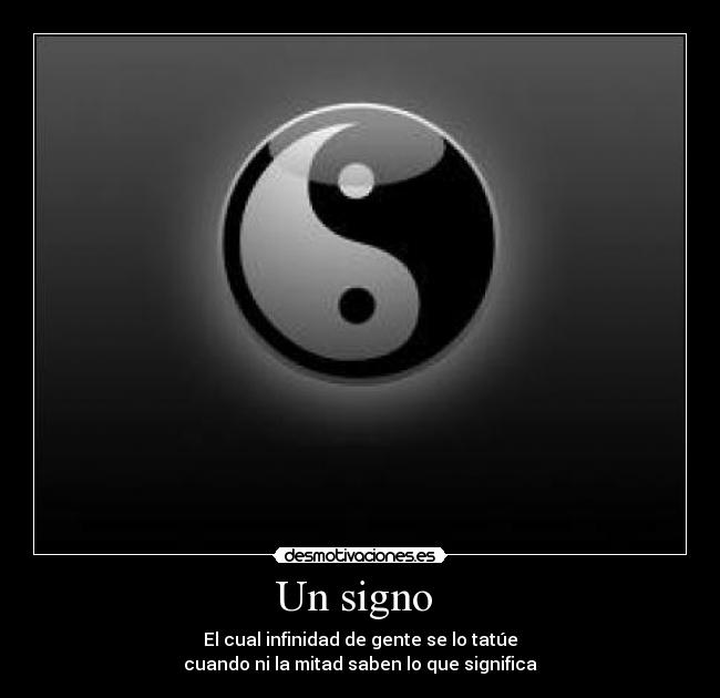 Un signo  - 