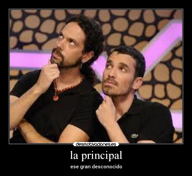 la principal -