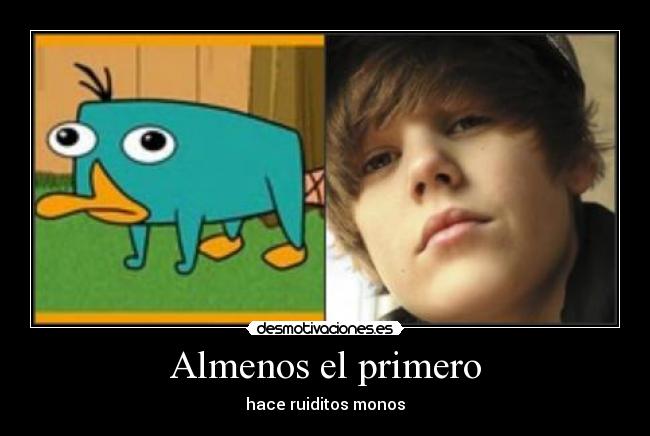Almenos el primero -