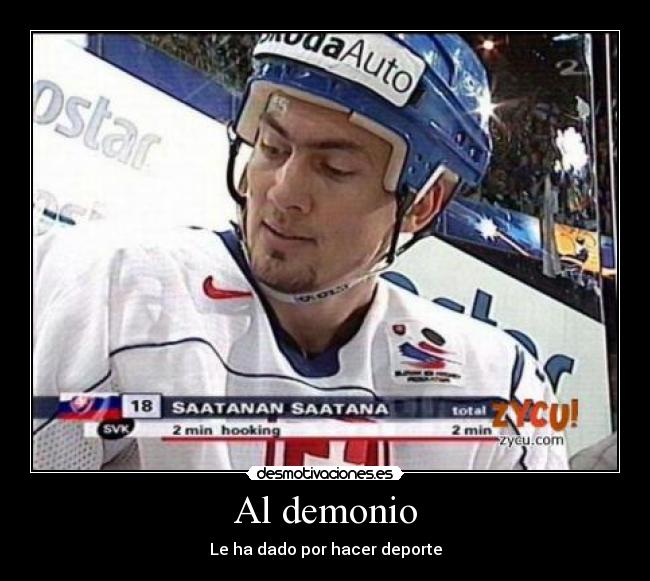 Al demonio -