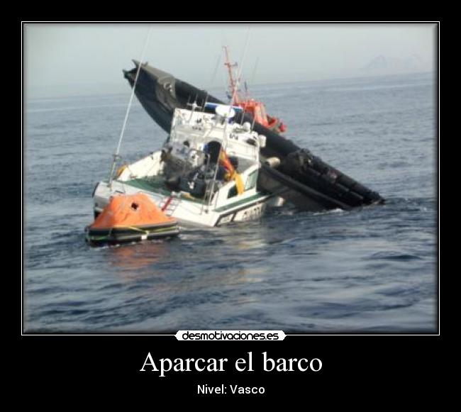 Aparcar el barco - 